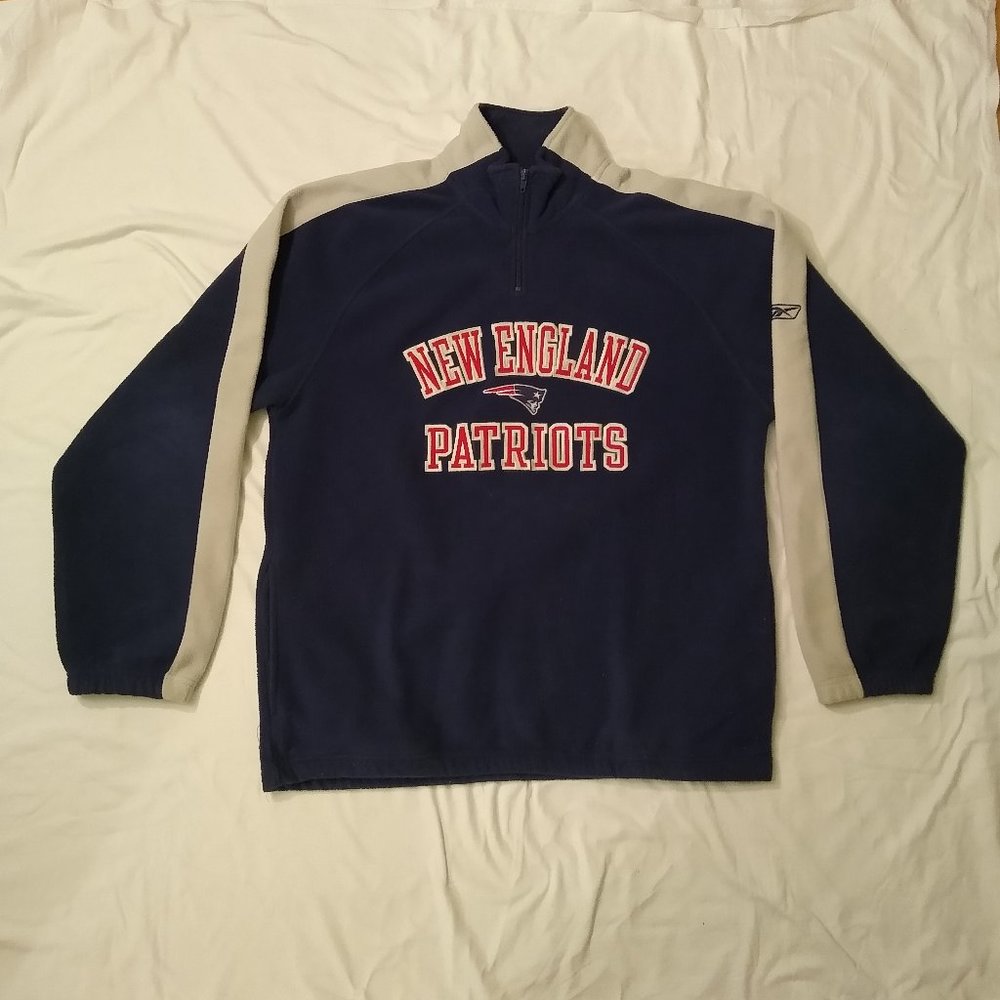 Patriots fleece pullover sweater 🏈 ❤️🤍💙
